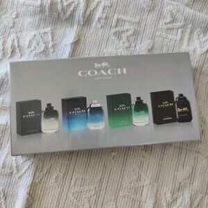Coach Men's 4-Piece Mini Day to Day Special Occasions Preppy Fragrance Gift Set